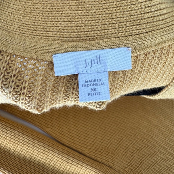 J Jill Women's Oversized Midi Knitted Open Button Front Cardigan Sweater - Picture 11 of 13